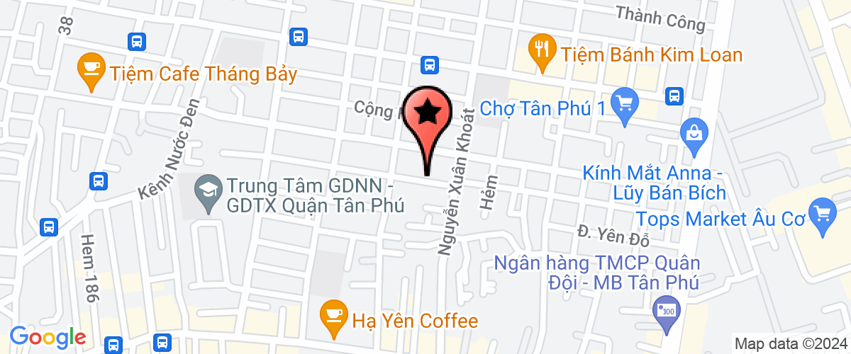 Map go to Bo Ho Foods Service Trading Production Company Limited