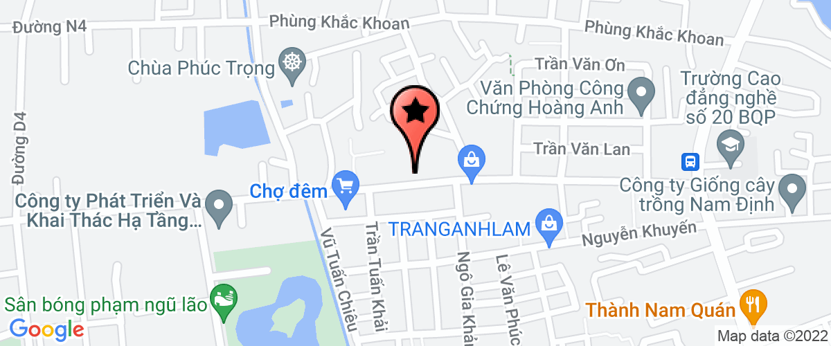 Map go to Anh Duc Wood Trading Joint Stock Company