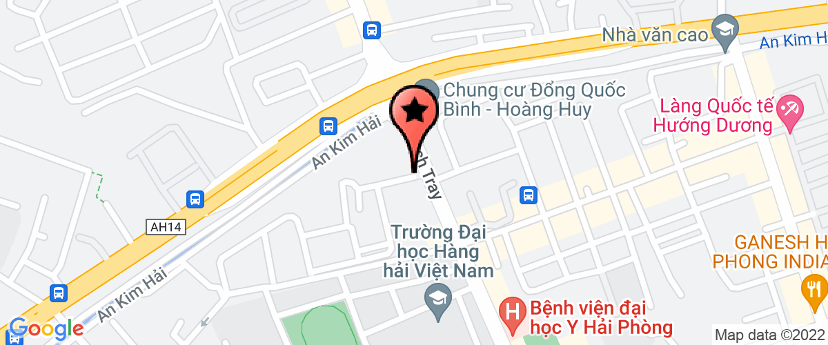 Map go to Hai Phong Environmental Hygienic And Drainage Service Trading Company Limited