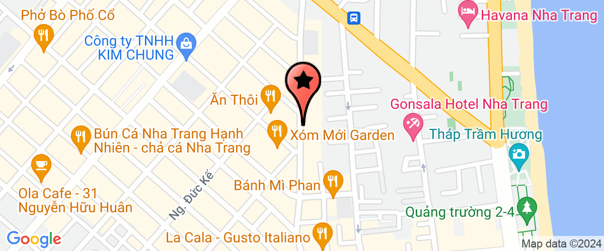 Map go to Cam Huyen Trading And Service Company Limited