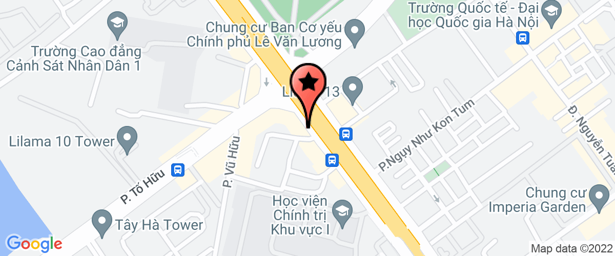 Map go to Bac Ninh Hospital Joint Stock Company