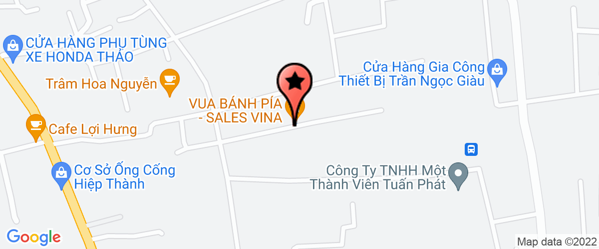 Map go to Toan Thang Logistics Transport Company Limited