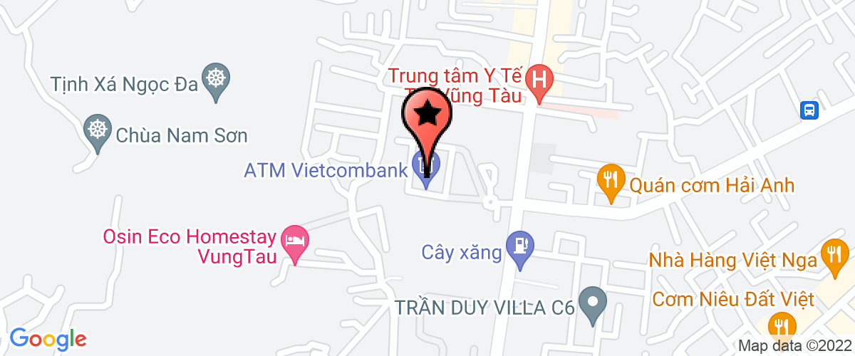 Map go to trach nhiem huu han Dai Duong Advertising Company