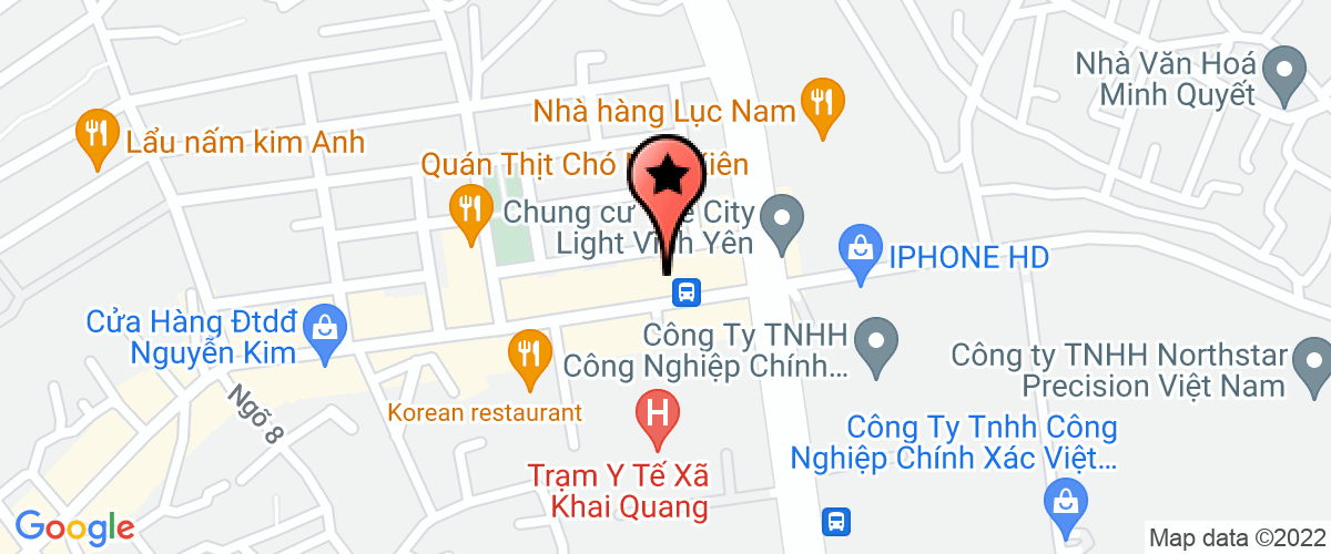 Map go to co phan gach XD &TM Phu Sy Huong Company