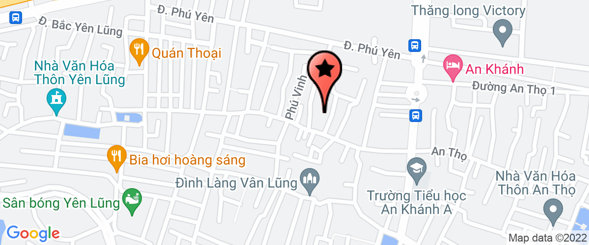 Map go to POSCO E&C. Ltd - Thau cong trinh dau moi KDTM Bac An Khanh tai TP Ha Noi Project Company
