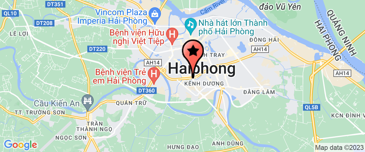 Map go to Xanh Xanh Production And Trading Investment Joint Stock Company