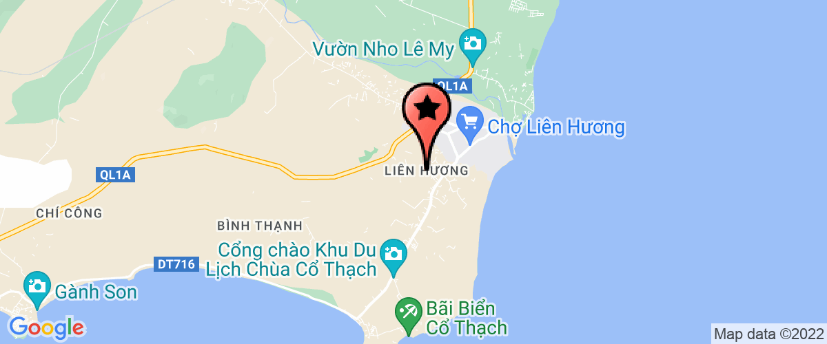Map go to Toa an Nhan Dan Tuy Phong District