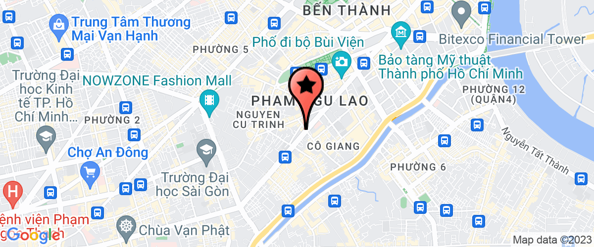 Map go to Thb International Service Trading and Construction Production Joint Stock Company