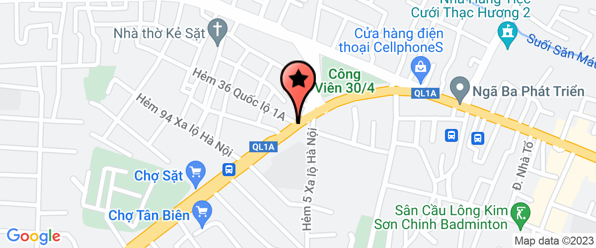 Bản đồ đến Công Ty TNHH TM – Đt Công Nghệ G & T Việt Nam