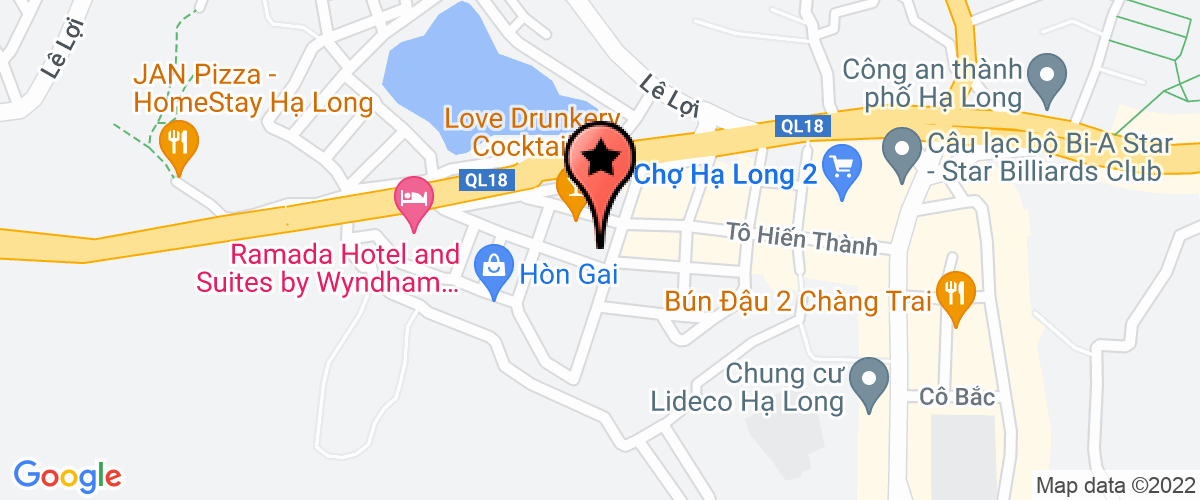 Map go to 1 Thanh Vien Manh Ngoc Company Limited
