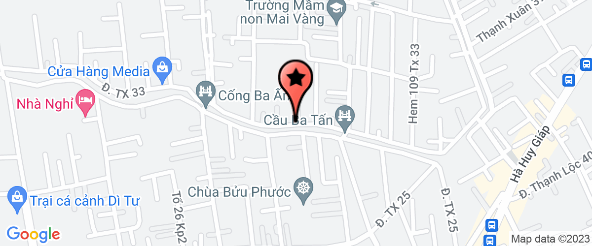 Map go to Yen Phu Trading and Design Company Limited
