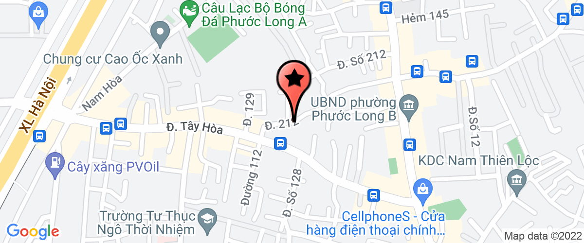 Map go to Kien Minh Transportation Logistic Construction Co., Ltd