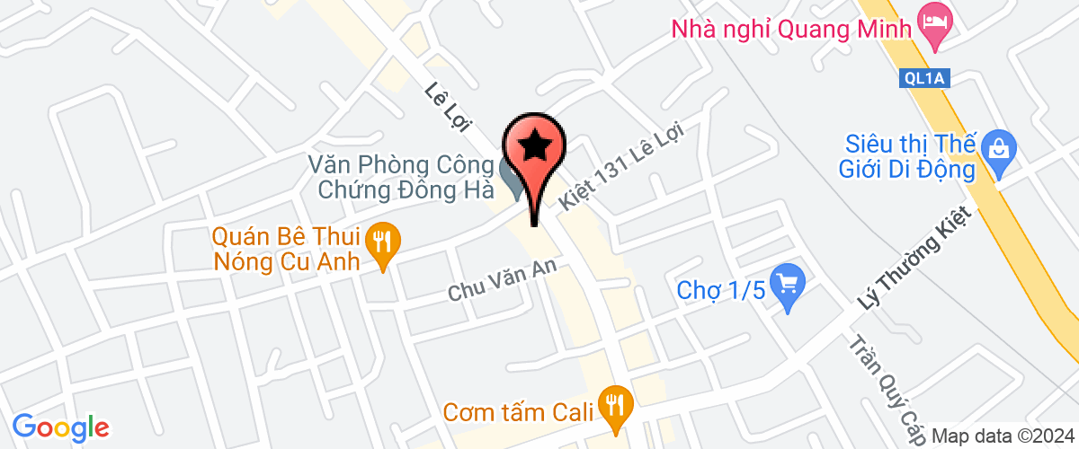 Map go to Thach Duong Company Limited