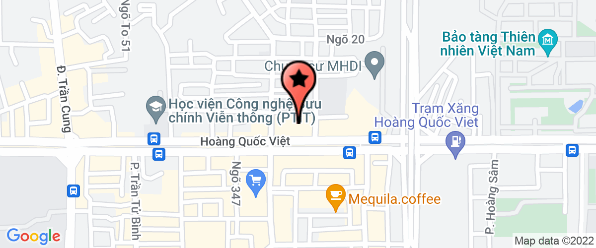 Map go to An Cuong Services and Trading Company Limited