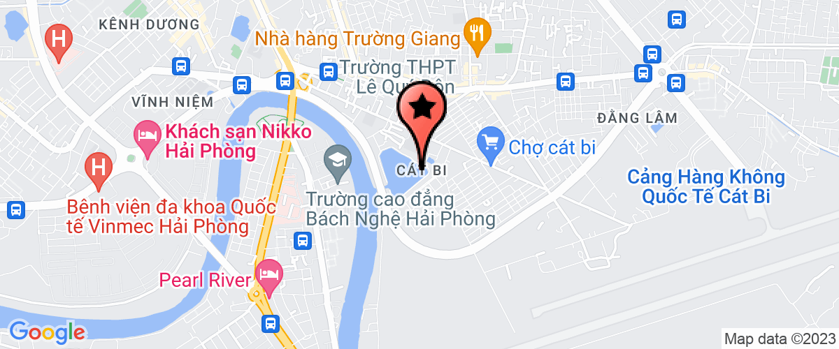 Bản đồ đến Công ty cổ phần thương mại Thịnh Thành Hải Phòng