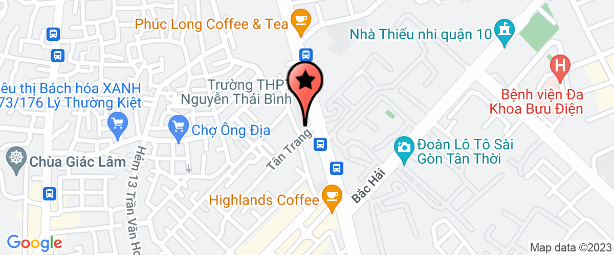 Map go to Thien Danh Wood Service Company Limited