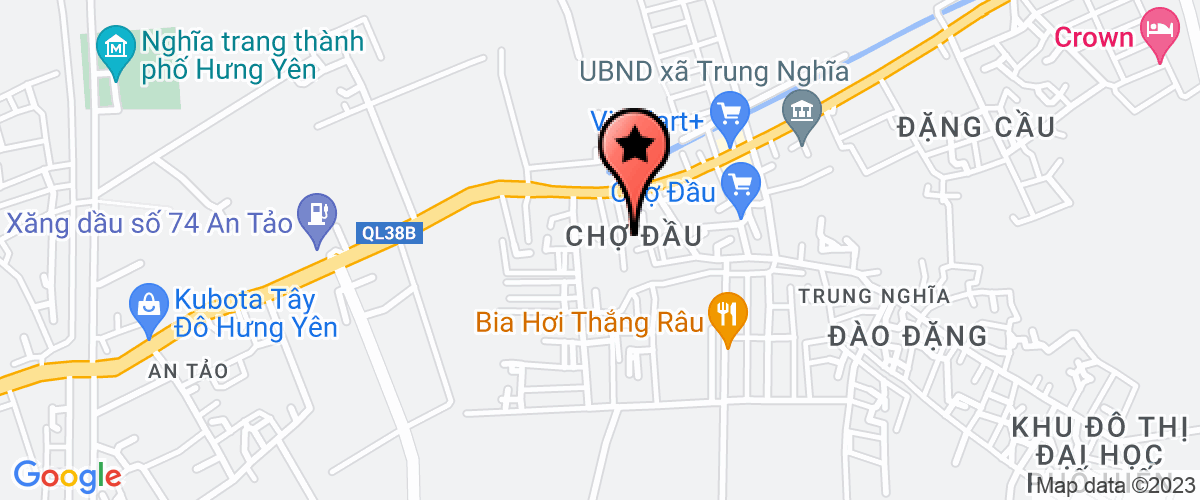 Map go to Viet Hung Agriculture Joint Stock Company