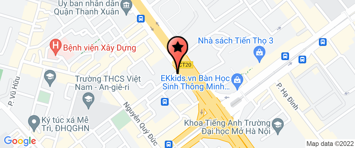 Bản đồ đến Công Ty TNHH Medlatec Thanh Xuân