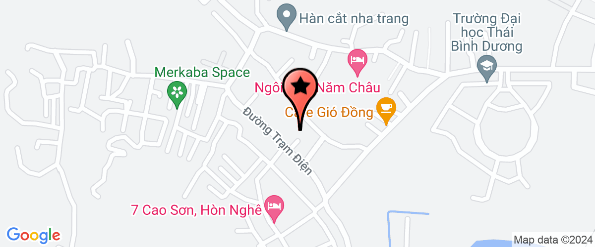 Map go to TM SX Dai Cat Seafood And Company Limited