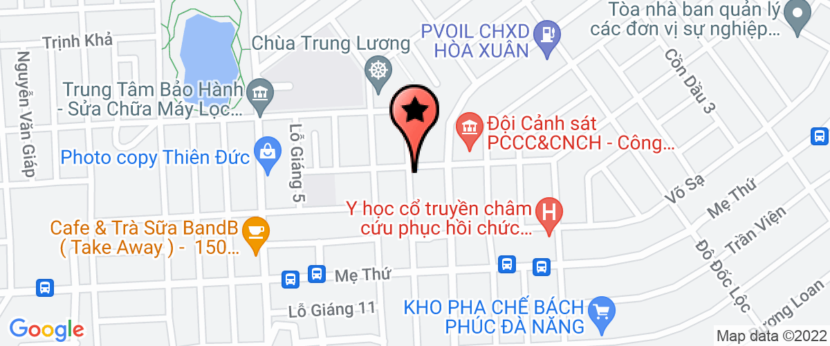 Map go to Phuong Doan Quynh Company Limited