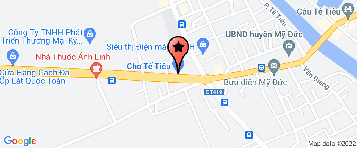 Map go to Dai Nghia Transport Joint Stock Company