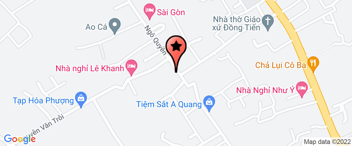 Map go to Khang Thinh Hotel Service Company Limited