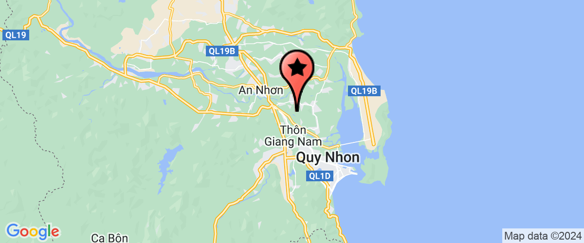 Map go to uy Tuy Phuoc District