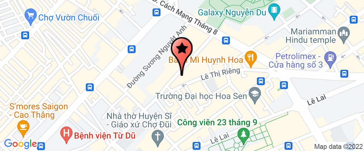 Map go to Branch of   Sao Viet International Tourism Development And Trading Company Limited