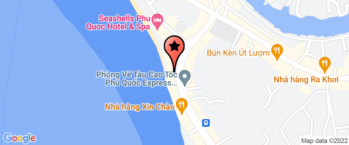 Map go to Hai Thanh Vien Dao Chau Bau Company Limited