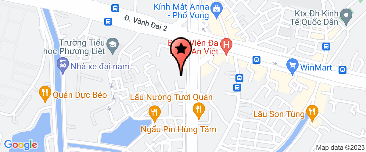Map go to Viet An Transportation Service and Business Company Limited