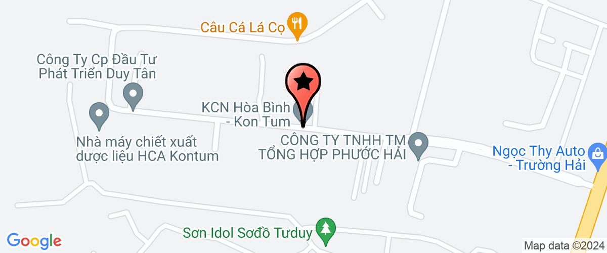 Map go to mot thanh vien VIMEC Kon Tum Company Limited