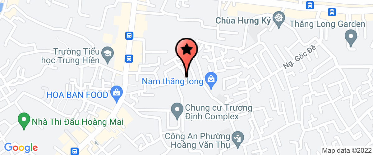 Map go to Huong Son Ha Noi Interior Joint Stock Company