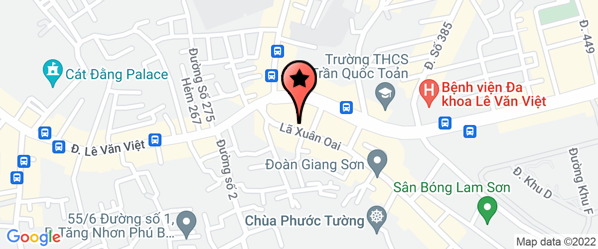 Map go to Trung Nam Carriage Delivery Company Limited