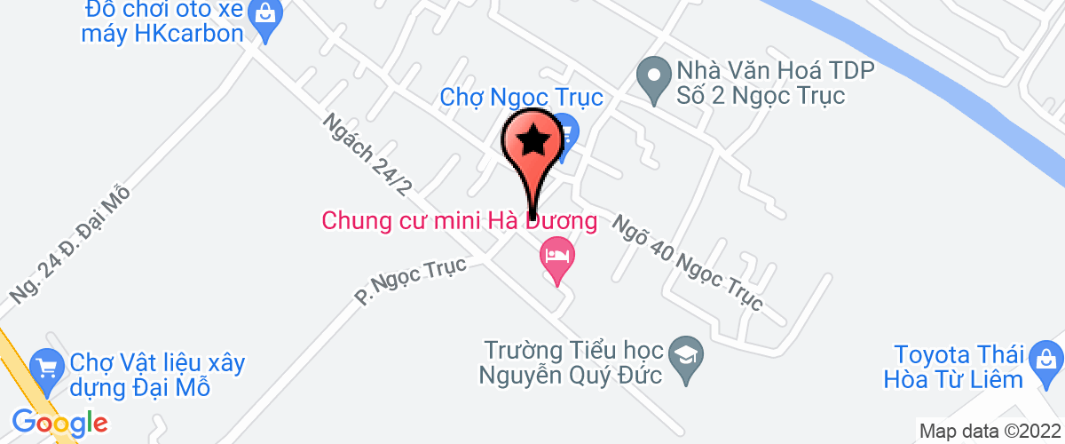 Map go to Green Park Viet Nam Company Limited