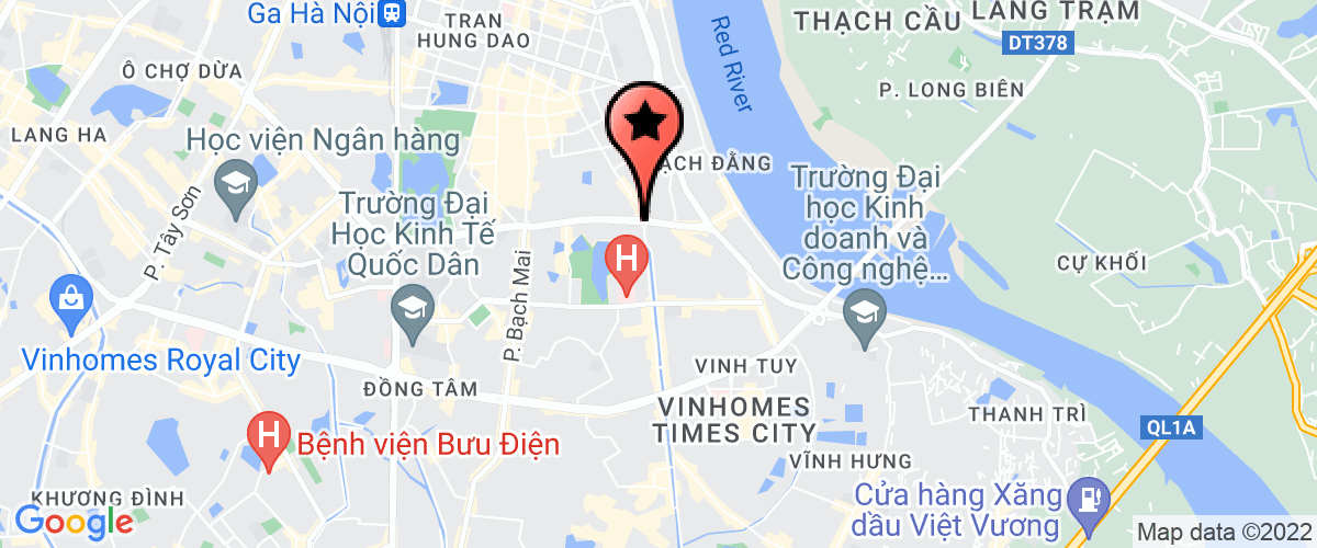 Map go to Tien Dong Van Company Limited