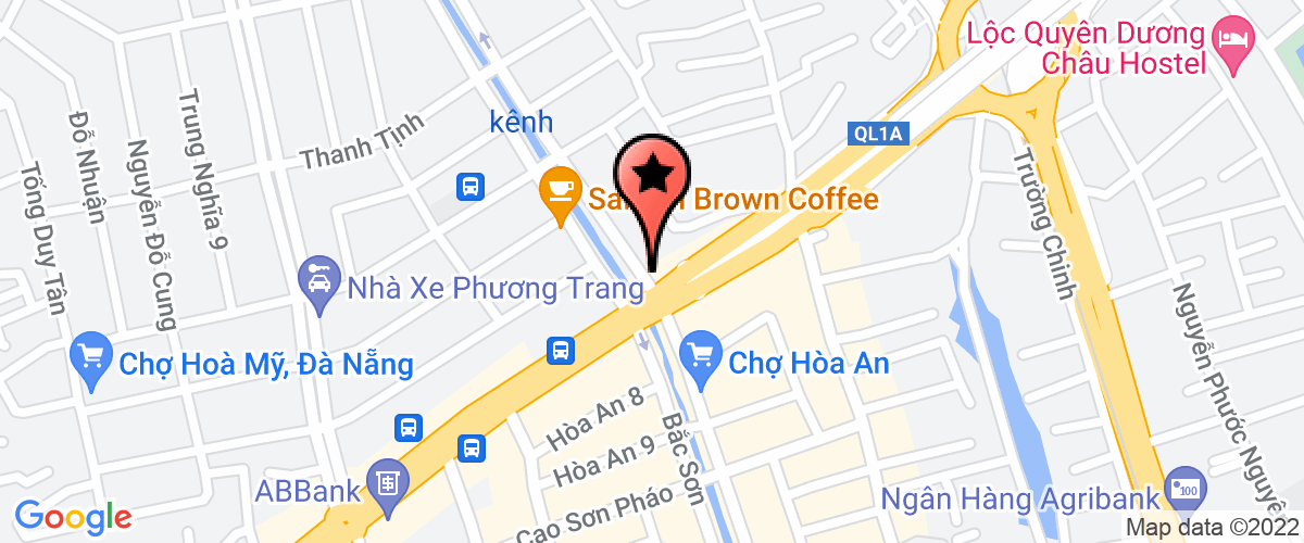 Map go to Van phong Cong chung Ngoc Yen