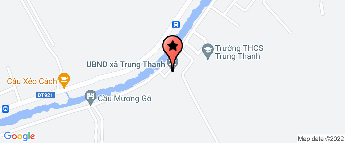 Map go to Uy Ban Nhan Dan Xa Trung Thanh