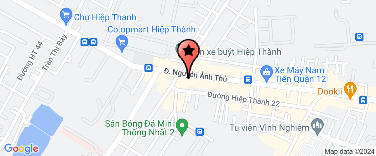 Map go to Gio Cha Que Anh Company Limited