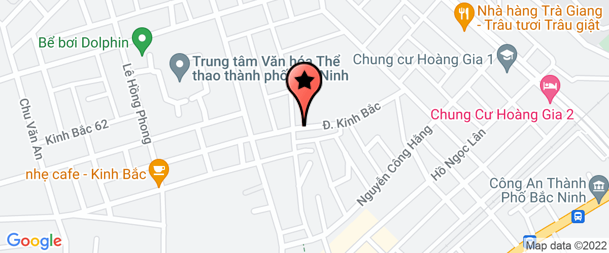 Bản đồ đến Công Ty TNHH Dha Vina
