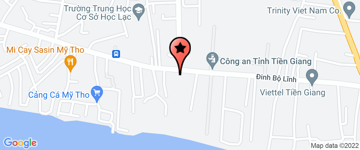 Bản đồ đến Công Ty Xăng Dầu Tiền Giang