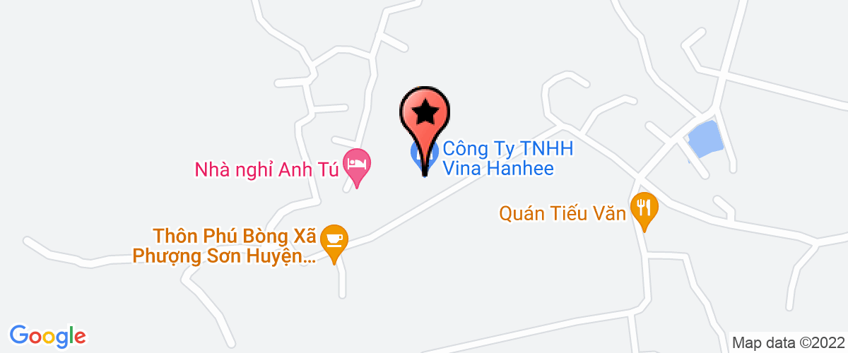Map go to Minh Dong Trading Production Company Limited