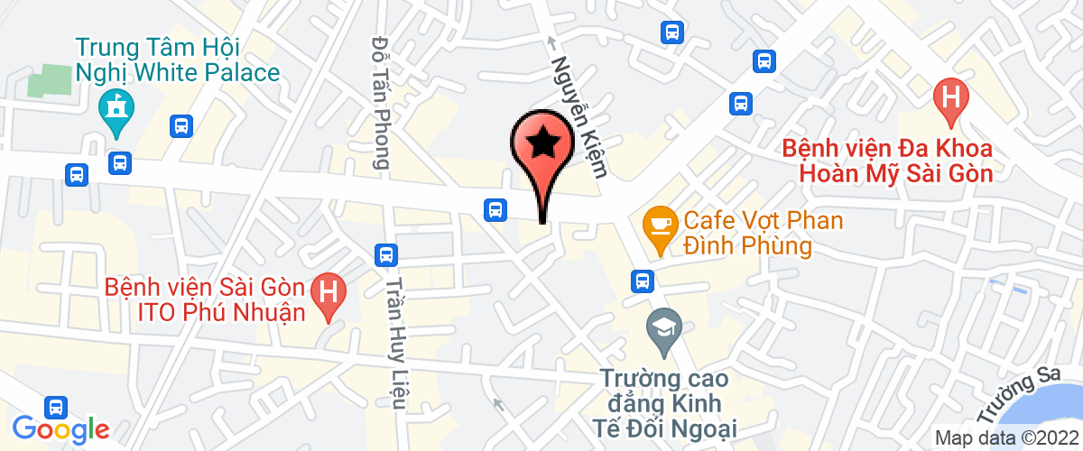 Map go to Khanh Nguyen Production Business Company Limited