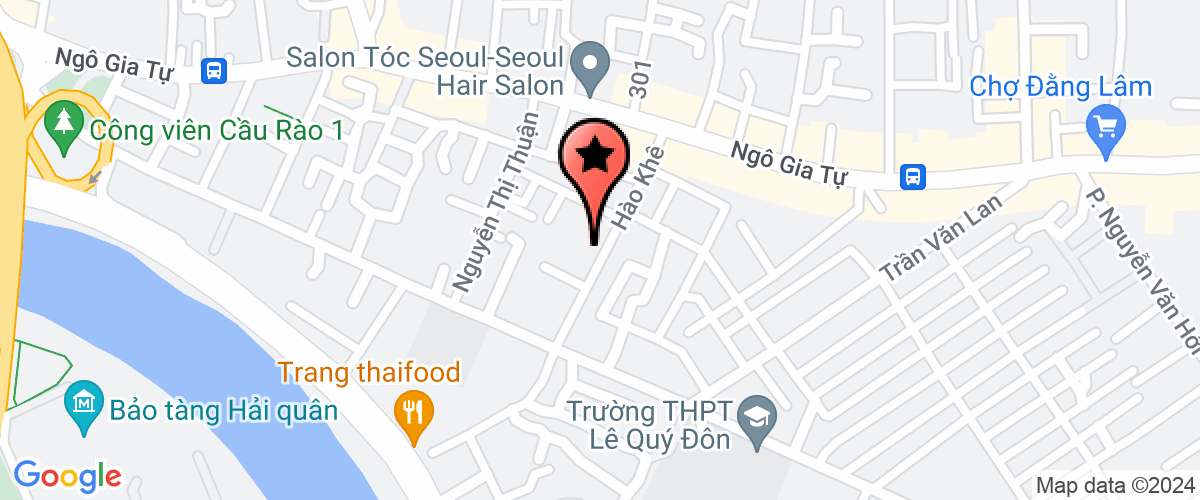 Map go to Hoang Lan General Service Trading Company Limited