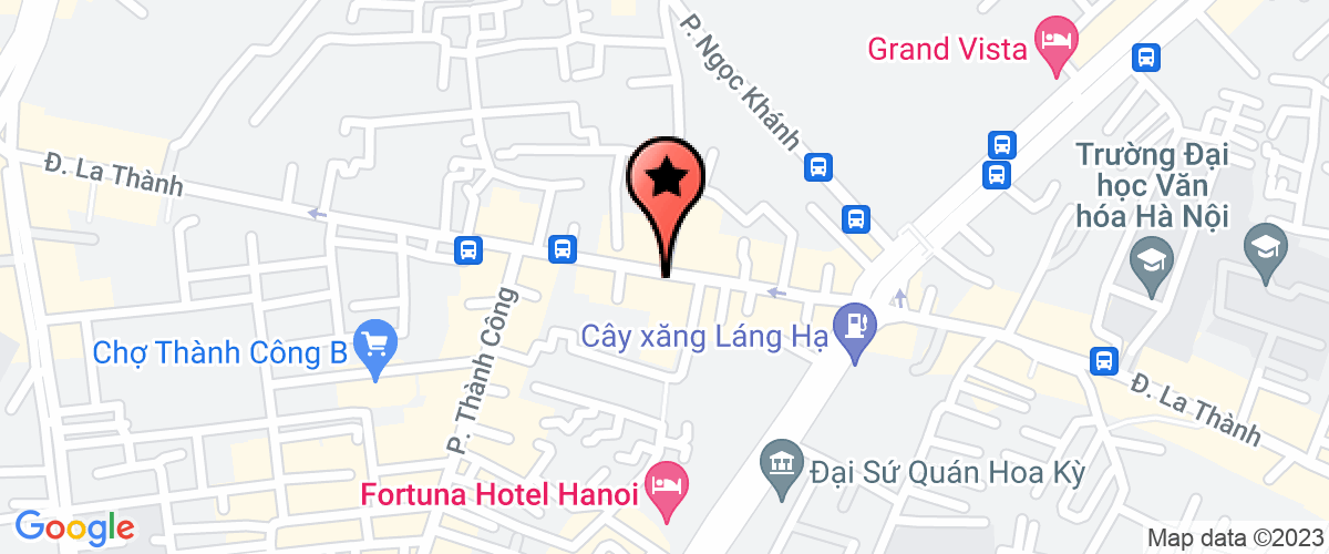 Map go to Chuyen Giao Thu Do Technology And Training Joint Stock Company