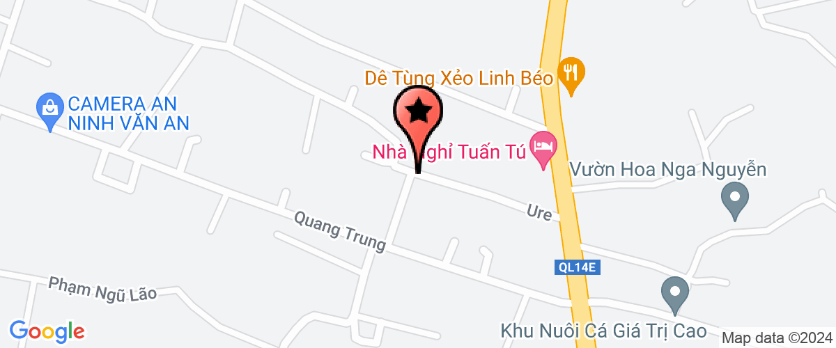 Map go to Cong doan vien chuc Kon Tum Province