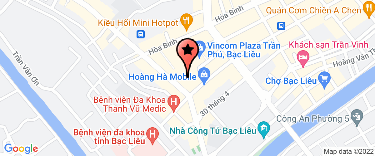 Map go to Tang Thanh Hieu Company Limited