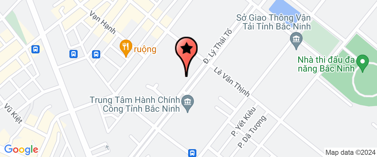 Map go to Hoa Vien Paper Equipment Company Limited
