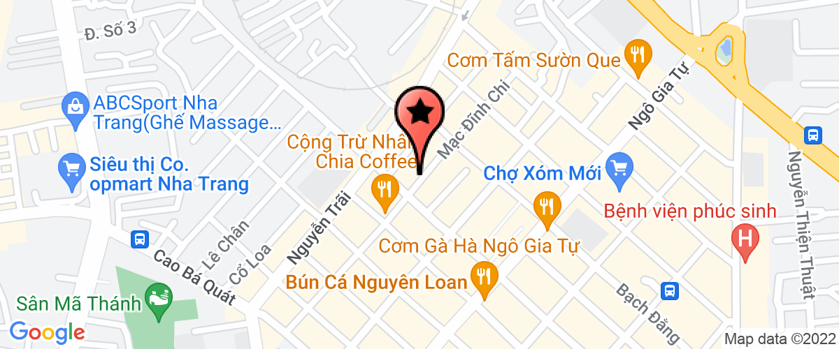 Bản đồ đến Công Ty TNHH Sức Khỏe Cộng Đồng Nha Trang