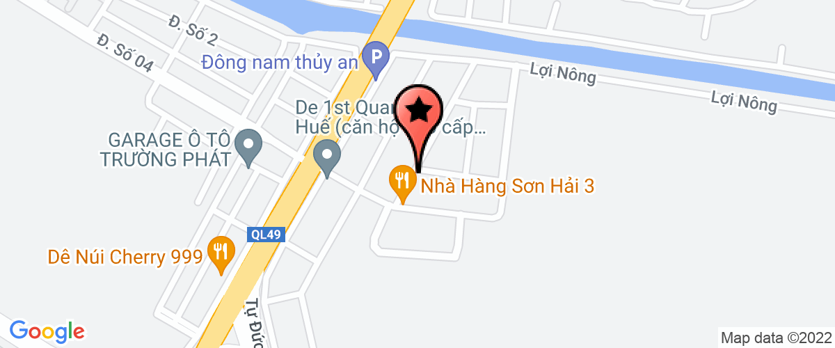 Map go to Doanh nghiep tu nhan Dung Hue