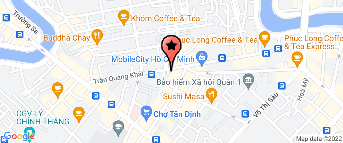 Map go to Sao Mai Viet Investment Service Trading Company Limited